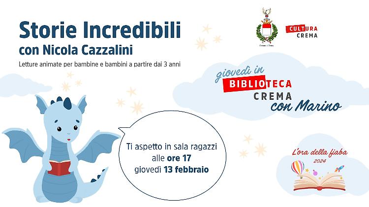 Storie incredibili con Nicola Cazzalini, letture animate
