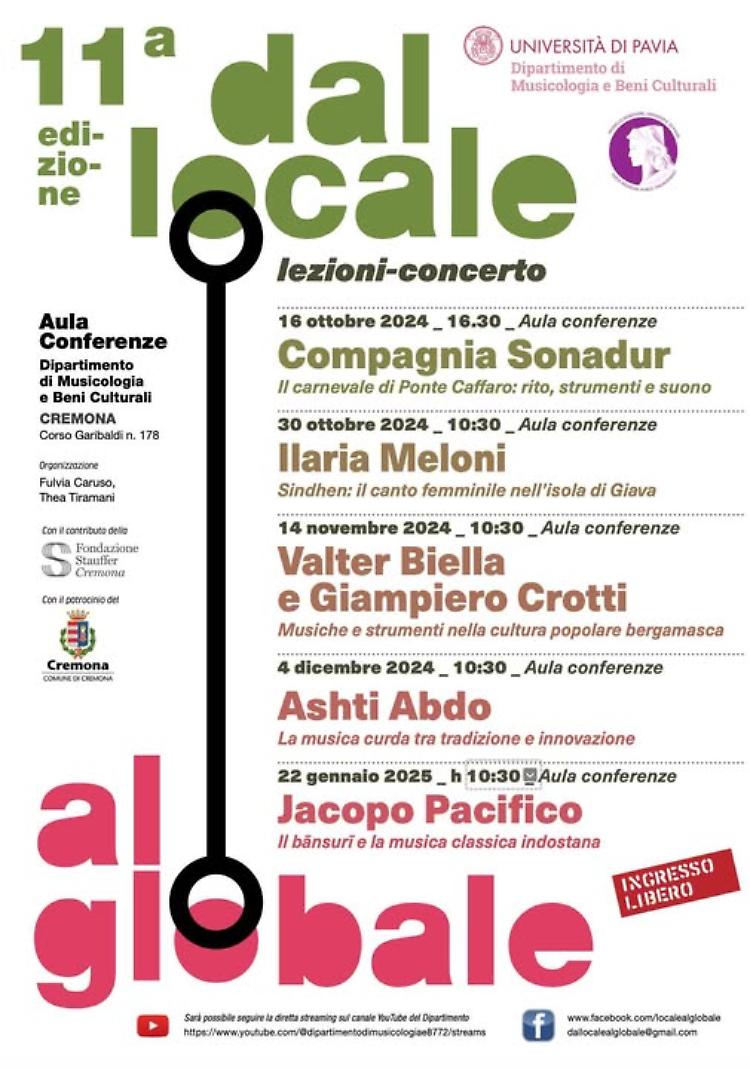 Il bāṅsurī e la musica classica indostana - Lezione-concerto