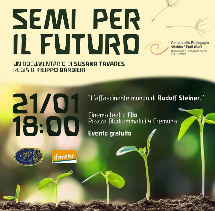 Proiezione del documentario: "semi per il futuro" di Susana D. S.