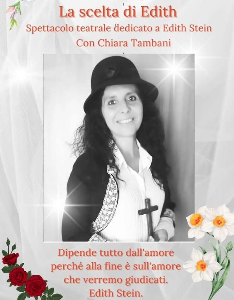 Teatro: "La scelta di Edith" con Chiara Tambani