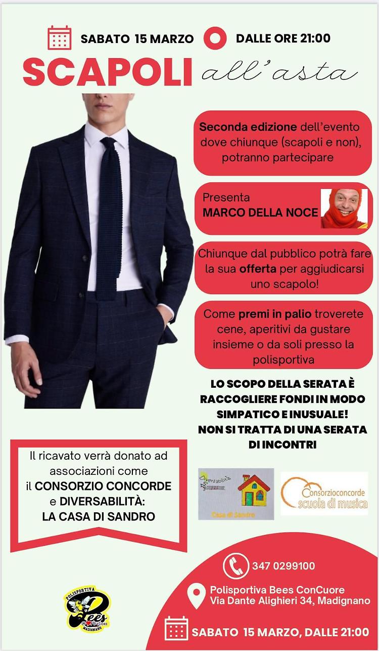 Scapoli all'asta - Evento benefico
