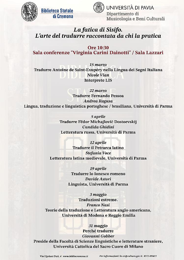 Incontro: "Tradurre Antoine de Saint Exupèry nella Lingua dei Segni Italiana"