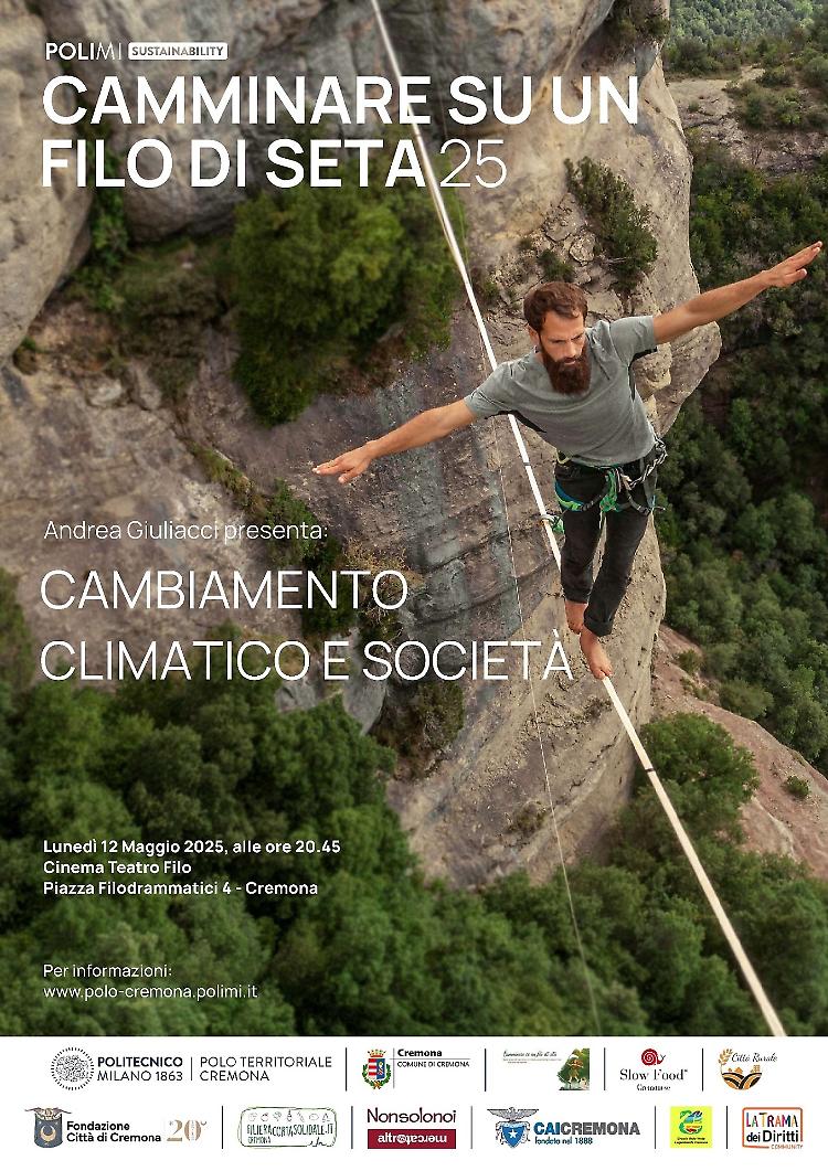 Andrea Giuliacci presenta "Cambiamento climatico e società"