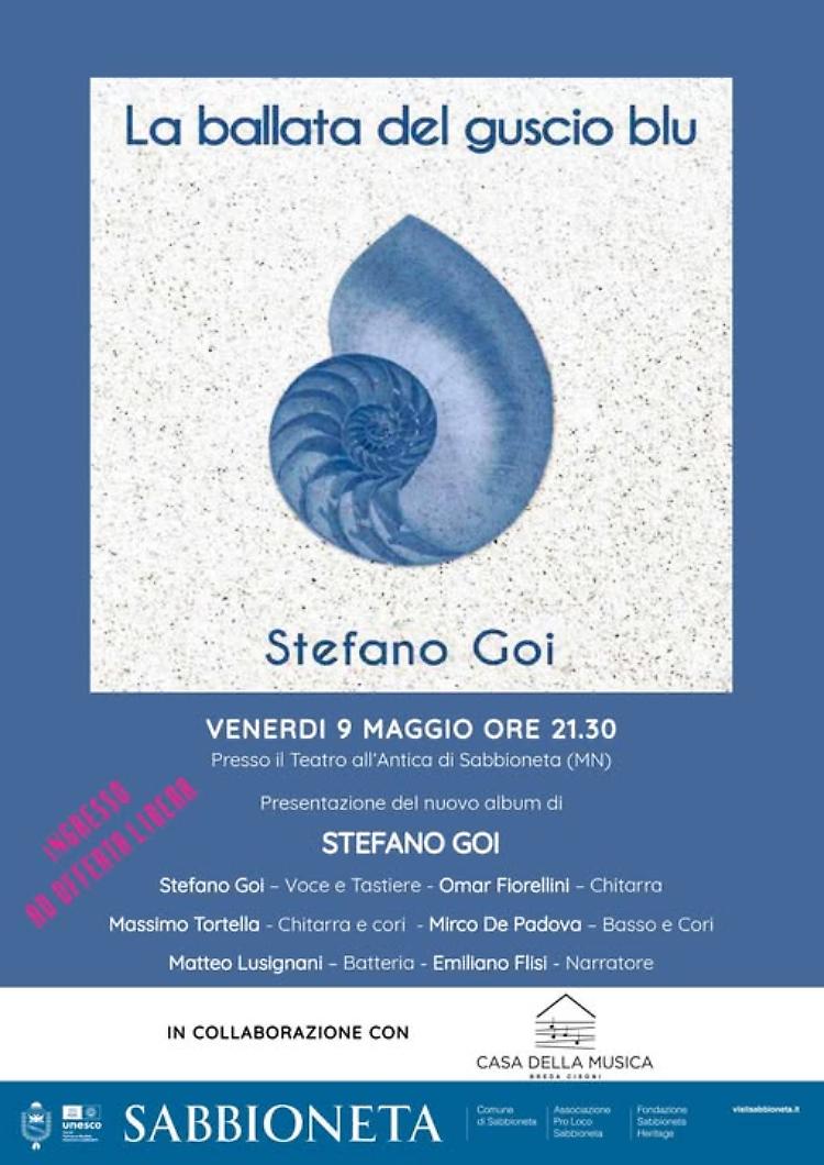 Stefano Goi presenta l'album di esordio "La ballata del guscio blu"