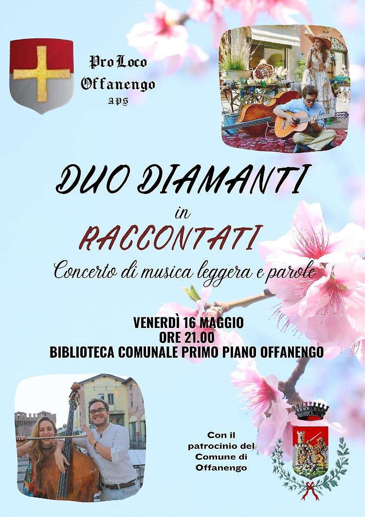 Raccontati, concerto del Duo Diamanti