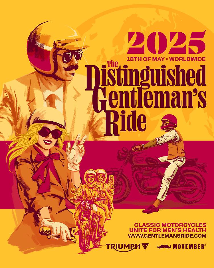 The Distinguished Gentleman’s Ride - Evento motociclistico solidale