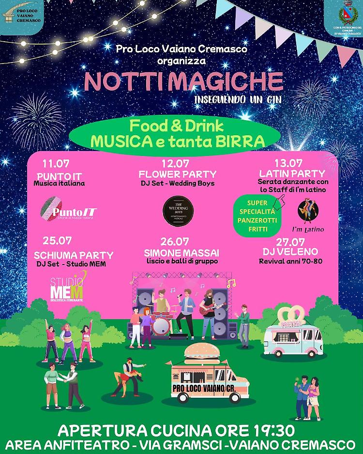 Notti magiche: musica e divertimento