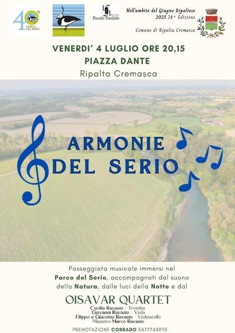 Armonie del Serio: passeggiata musicale