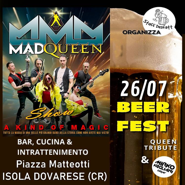 Beer Fest & Mad Queen: A Kind of Magic Live Show