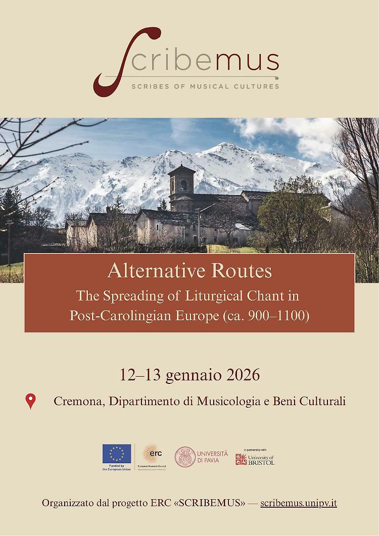 Conferenza: Alternative Routes - La circolazione del canto liturgico