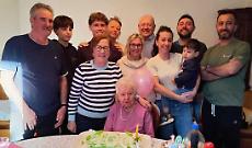 Grande festa per i 100 anni di Francesca