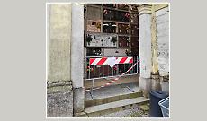 Cade la lapide, zona interdetta