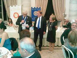 Rotary, premio alla generosit&agrave; di Giorgio Pizzoni (Pool Pharma)