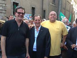 Delegazione Pdl a Roma a sostenere Berlusconi