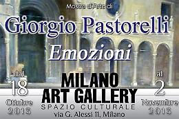 Personale del pittore cremonese Pastorelli
alla Milano Art Gallery