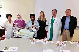 'Piedini Grigiorossi', un omaggio ai neonati