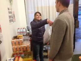 Forza Nuova, altra distribuzione di generi alimentari