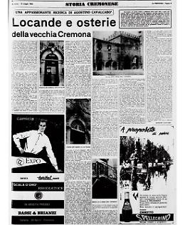 Locande e osterie della vecchia Cremona