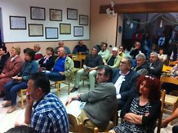 Rossi a Fossacaprara: 'Noi gli unici senza partiti alle spalle'