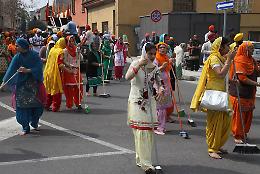 Le foto del corteo Sikh per la Festa di Primavera
