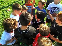 Le immagini del sindaco Galimberti in visita al Cremona Rugby