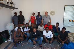 Arrivati i profughi di Pobic