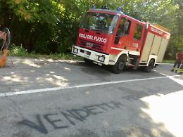 Incendio al ripetitore, la 'firma' degli autonomi