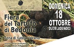 Domenica 18 ottobre  la 2a edizione della Fiera del Tartufo di Bedonia (PR)