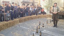 Rievocazione storica di San Martino, folla a Monticelli