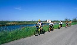 Po, a spasso sulle due sponde in bicicletta