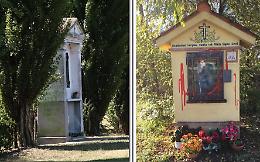Violata anche la Madonnina della farfalla di via Bosco
