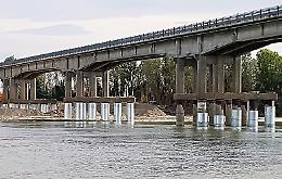 Ponte, terminati i lavori alle pile del viadotto