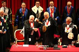 FOTO Conferimento della laurea in musicologia ad honorem a Paolo Conte