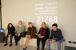 La mostra sul genio Torriani sbarca a Madrid