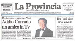 Addio Corrado, un amico in Tv