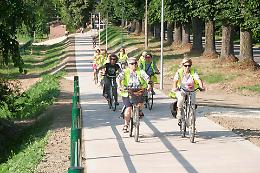 FOTO L'inaugurazione della pista ciclabile di via del Sale a Cremona