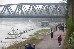 Il livello del Po &egrave; in calo, ma da domenica torna l'allerta