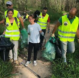 Guerra ai rifiuti. Raccolto un quintale di plastica