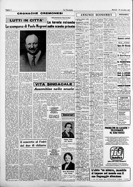 La scomparsa di Paolo Negroni