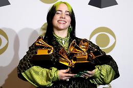Grammy, trionfa la 18enne Billie Eilish
