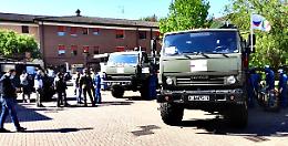 Coronavirus, l&rsquo;esercito russo sanifica le Rsa
