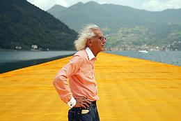 E' morto a 84 anni Christo, nel 2016 aveva realizzato The Floating Piers