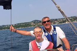 &laquo;Cos&igrave; insegniamo a navigare nel lago ai ragazzi speciali&raquo;