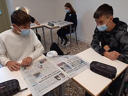 FOTO La Provincia al liceo Vida di Cremona