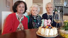 La super-nonna Maria compie 102 anni