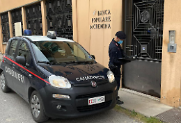 Fatto saltare il bancomat del Banco Popolare