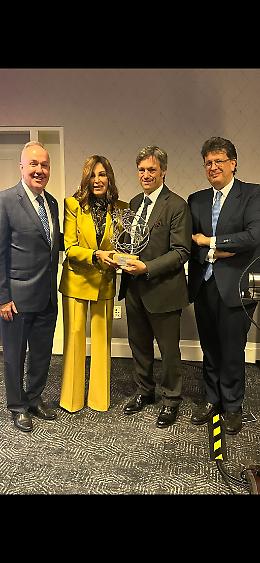 Italpress Award, a Washington premiato il presidente Ice Matteo Zoppas