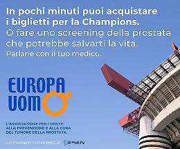 Tumore della prostata, una campagna di Europa Uomo invita a giocare d'anticipo