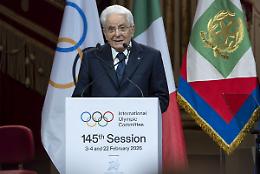 Mattarella "Sport &egrave; incontro in pace, la tregua olimpica sia rispettata ovunque"