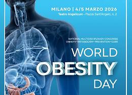 World Obesity Day, 4 e 5 marzo a Milano professionisti e studiosi a confronto